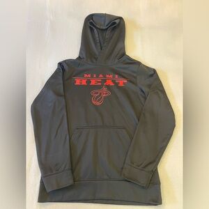 NBA Miami Heat Black Hoodie Apparel with Logo
